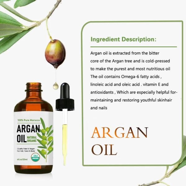 100-pure-organic-argan-oil-10247-04 100% Pure Organic Argan Oil – 2-Bottle Pack
