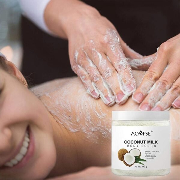 Coconut Milk Brightening Body Scrub – 2-Bottle Pack