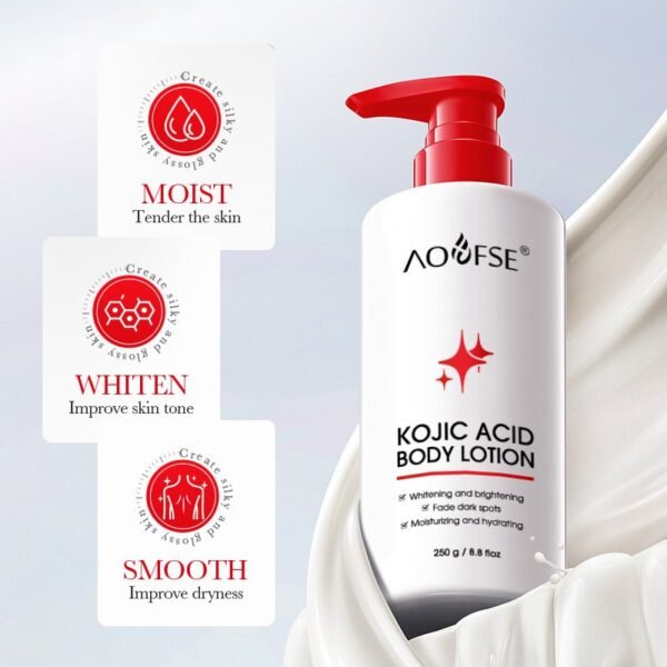 Kojic Acid Brightening Body Lotion – 2-Bottle Pack