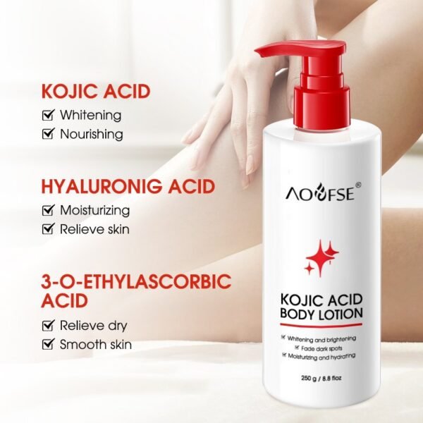 Kojic Acid Brightening Body Lotion – 2-Bottle Pack