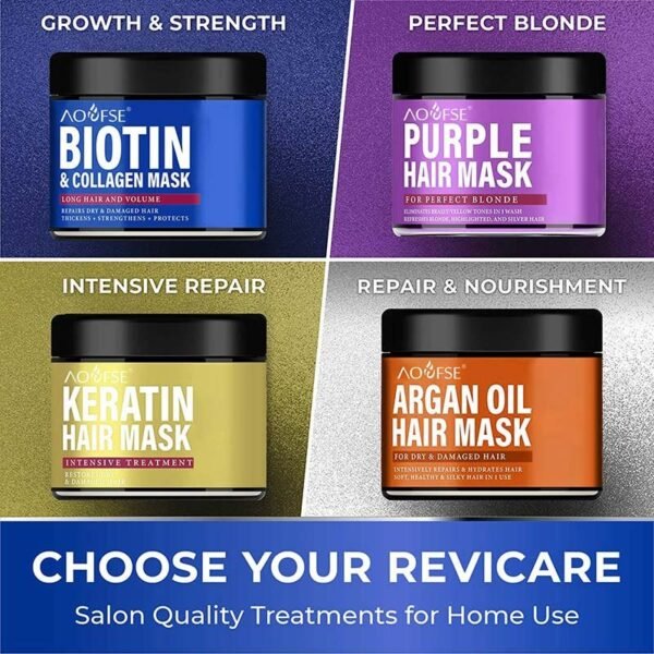 Organic Vegan Hair Mask – 2-Bottle Pack