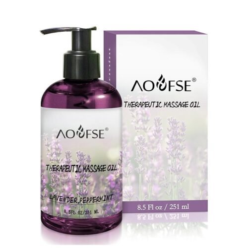 Relaxing Lavender Massage Oil – 2-Bottle Pack