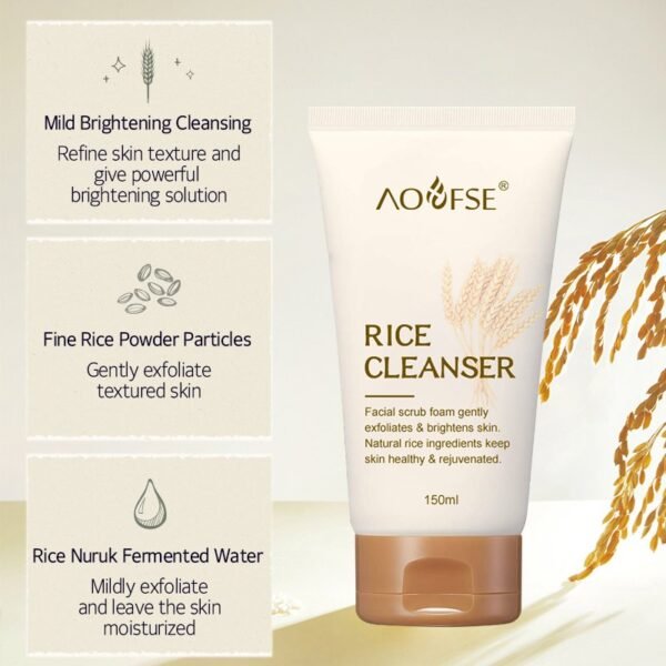 Rice Water Deep-Cleansing Facial Foam – 2-Bottle Pack