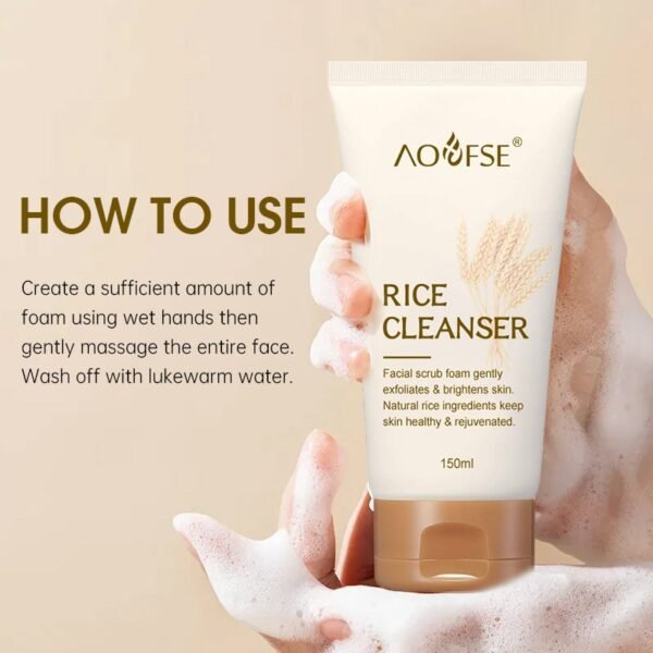 Rice Water Deep-Cleansing Facial Foam – 2-Bottle Pack