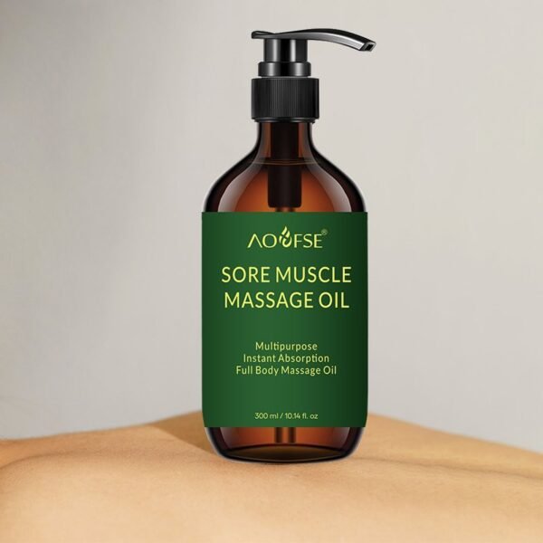 Soothing Muscle Massage Oil – 2-Bottle Pack