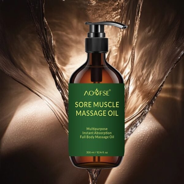 Soothing Muscle Massage Oil – 2-Bottle Pack