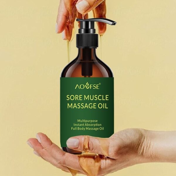 Soothing Muscle Massage Oil – 2-Bottle Pack