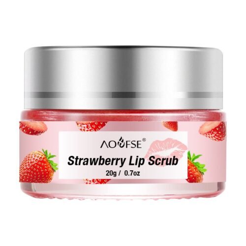 strawberry-jojoba-lip-scrub-5386-01 Strawberry + Jojoba Lip Scrub – 2-Bottle Pack