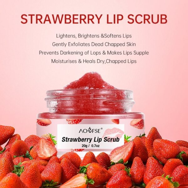 strawberry-jojoba-lip-scrub-5386-04 Strawberry + Jojoba Lip Scrub – 2-Bottle Pack